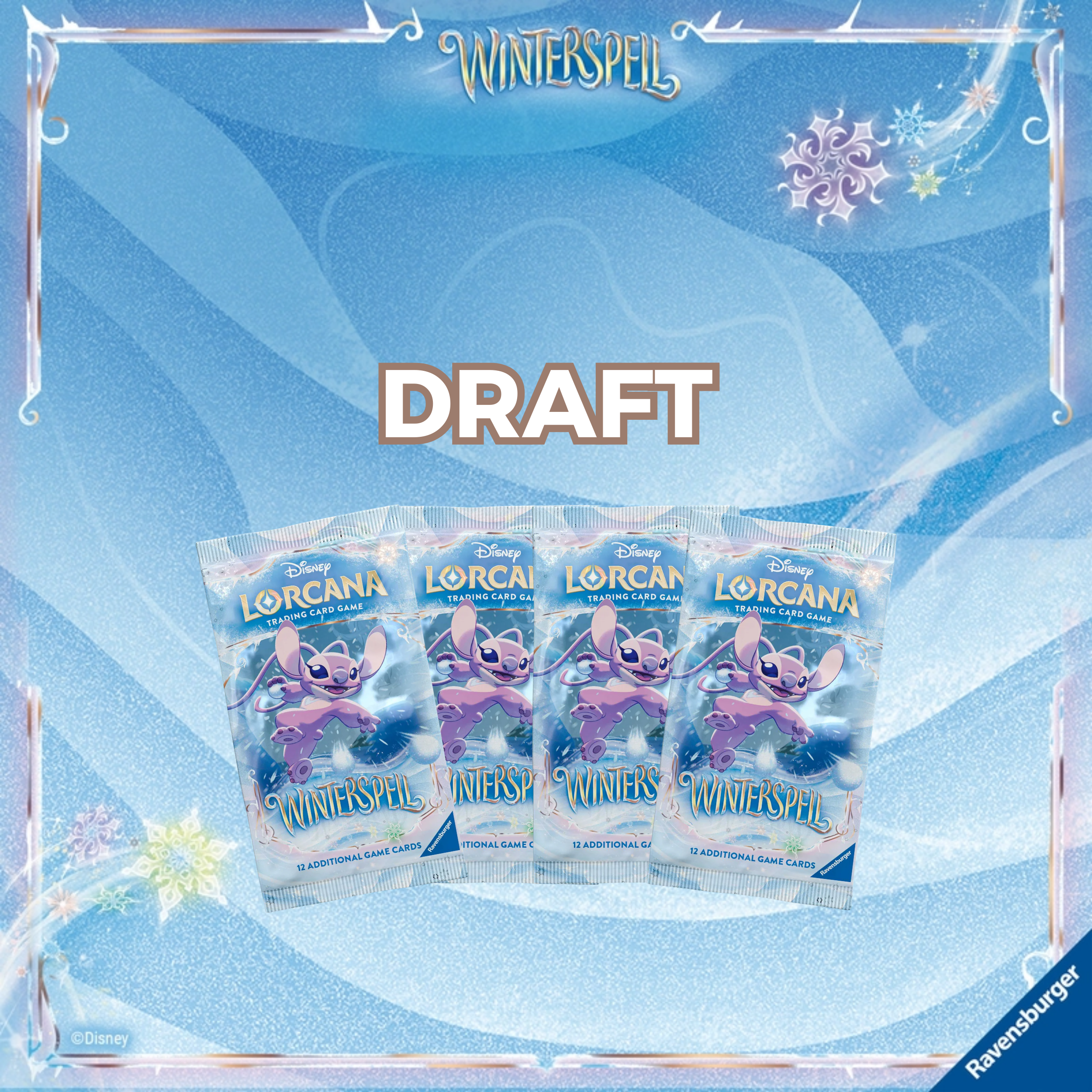Disney Lorcana Winterspell Draft March 7 Saturday @6pm
